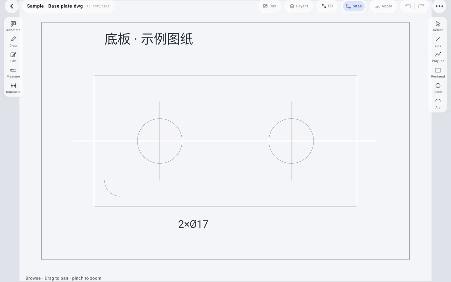 适配全图的 2D 底板和可见的编辑器控件